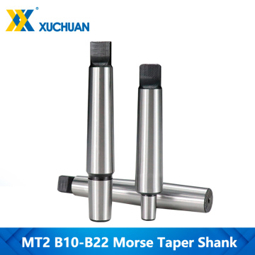 Morse Taper Shank MT2-B10/B12/B16/B18/B22 Keyless Drill Chuck Connecting Rod Morse Taper Drill Arbor