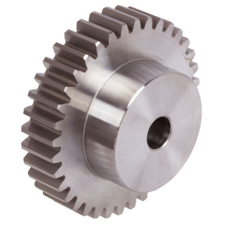 Forging alloy steel straight big bevel gear1
