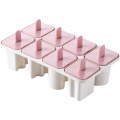 8 Grids Popsicle Ice Cream Maker Ice Mold Household Refrigerator Accessories Popsicle Make Frozen Ice Cream Tubs