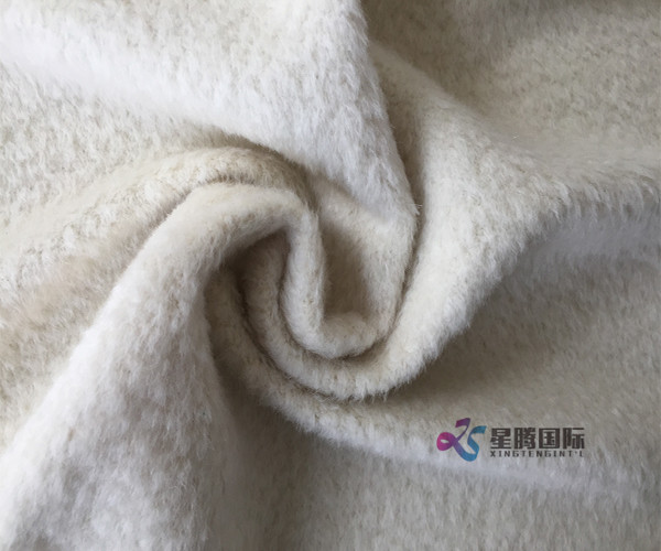 2018 Winter White Alpaca Fabric