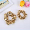 Free shipping fashion women golden rock hair bands lovely hair scrunchies girl's punk hair tie accessories ponytail holder