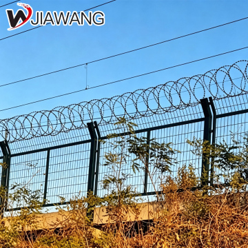 Industrial Railway Guardrail Perimeter Fencing Units