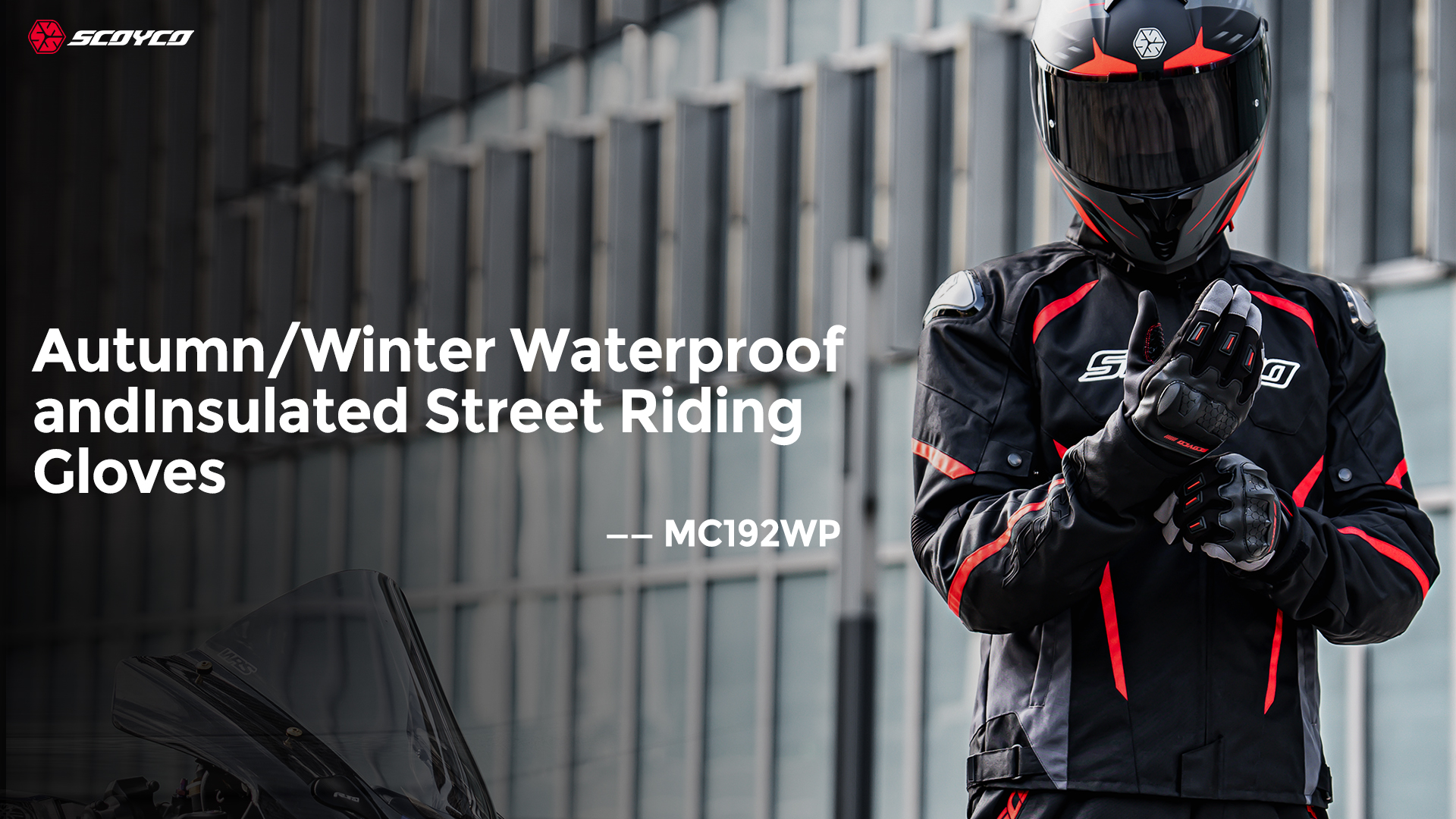 waterproof winter motorcycle gloves