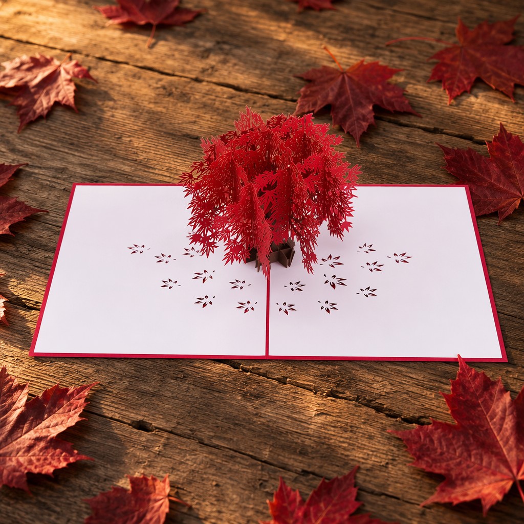 3D romantic love card