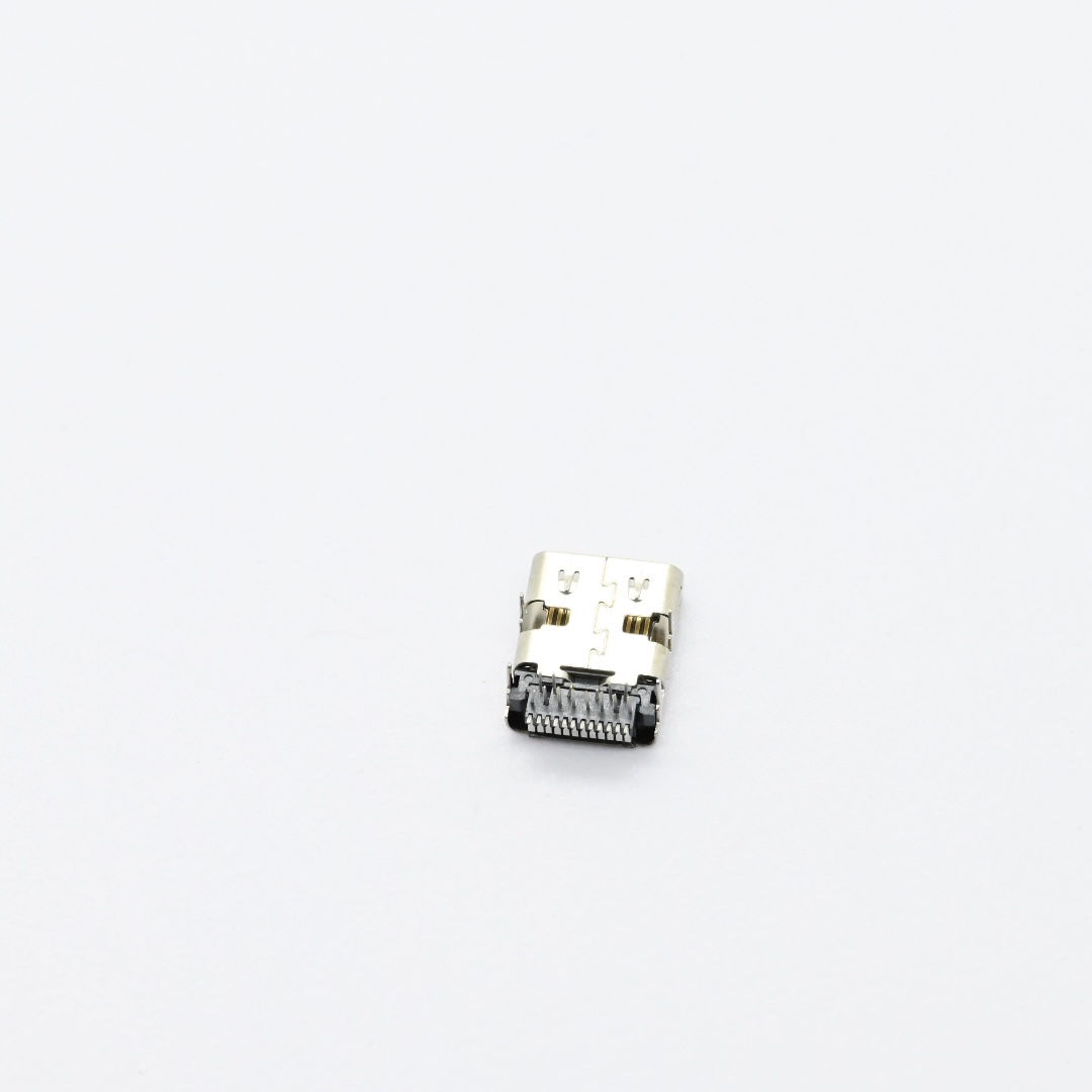 U3.1FM09-GLBGODA+USB 3.1 C TYPE Receptacle Rear Cover Type Insertion Distance 6.20MM 24P FEMALE（1）