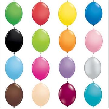 Link-O-Loon Qualatex Balloons Birthday Christmas Wedding Balloon DIY Linking Garland Arch Party Decorations 12'' 10'' 6''