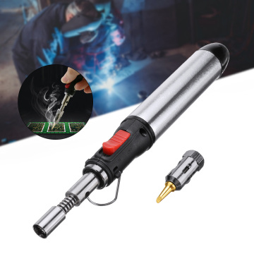 1300 Celsius Butane Gas Welding Soldering Irons Welding Pen Burner Blow Gas Solder Iron Cordless Butane Tip Gas Gun Tool