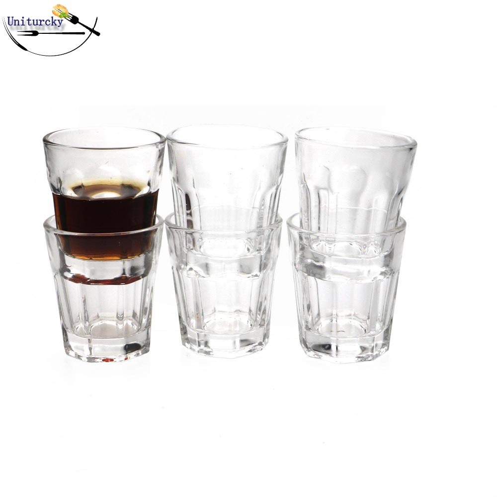 45ml Crystal Whiskey Glass Cup Hand Blown Wall Whey Protein Canecas Nespresso Coffee Mug Espresso Coffee Cup Thermal Glass