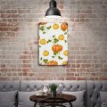 Vintage Retro Metal Tin Sign Wall Decor Art Thanksgiving Day Fresh Pumpkin Natural Foods Fruit Home Decor Plaque Poster Man