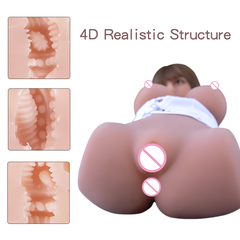 Missse Sex Doll Torso Half Body Silicone Sex Dolls for Men TPE Love Doll Realistic Vagina Big Boobs Pussy Adult Toys Products