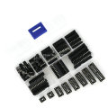 66PCS/Lot DIP IC Sockets Adaptor Solder Type Socket Kit 6,8,14,16,18,20,24,28 pins New