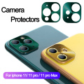 Metal Camera Lens Screen Protector Case Cover Protective Ring for iPhone 11 Pro Max Metal Alloy Phone Back Protector