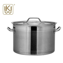 Stainless steel stock pot with long service life
