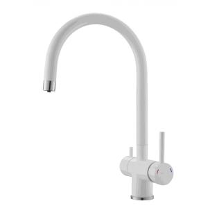 three way kitchen faucets for the granite sink