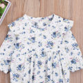 2020 Brand New Toddler Infant Newborn Baby Girls Kids Long Butterfly Sleeve Romper Outfits Playsuit Jumpsuit Floral Clothes 0-3Y