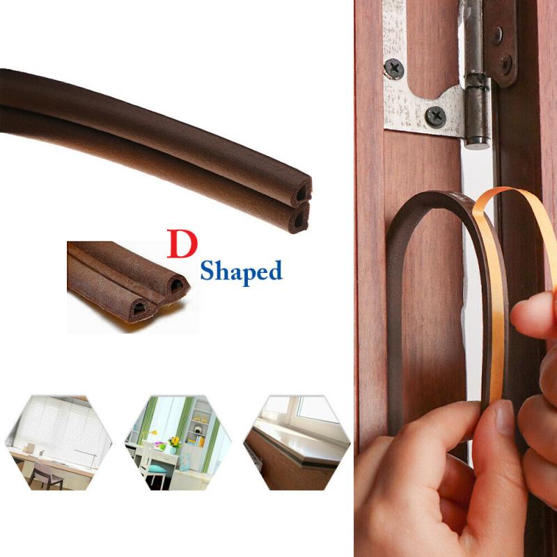 5/10M Flexible Door Bottom Sealing Strip Guard Sealer Stopper Door Weatherstrip Guard Wind Dust Blocker Sealer Stopper Door Seal