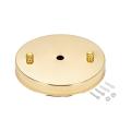 uxcell Retro Light Canopy Kit Pendant Lighting Lamp Ceiling Plate 120mm 4.7Inch Ceiling Light Base Plate Round w Install Parts