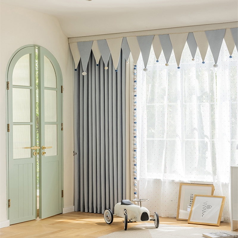 Blackout Anti-wrinkle Creamy Velvet Curtain
