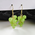 South Korea creative fresh small grape eardrop, ladies cute fashion earrings, 2020 new jewelry