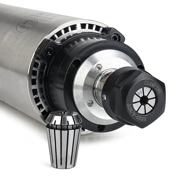 2.2kw spindle in machine tool spindle air cooling 2200w cnc milling motor 24000rmp ER20 80MM or cnc engraving