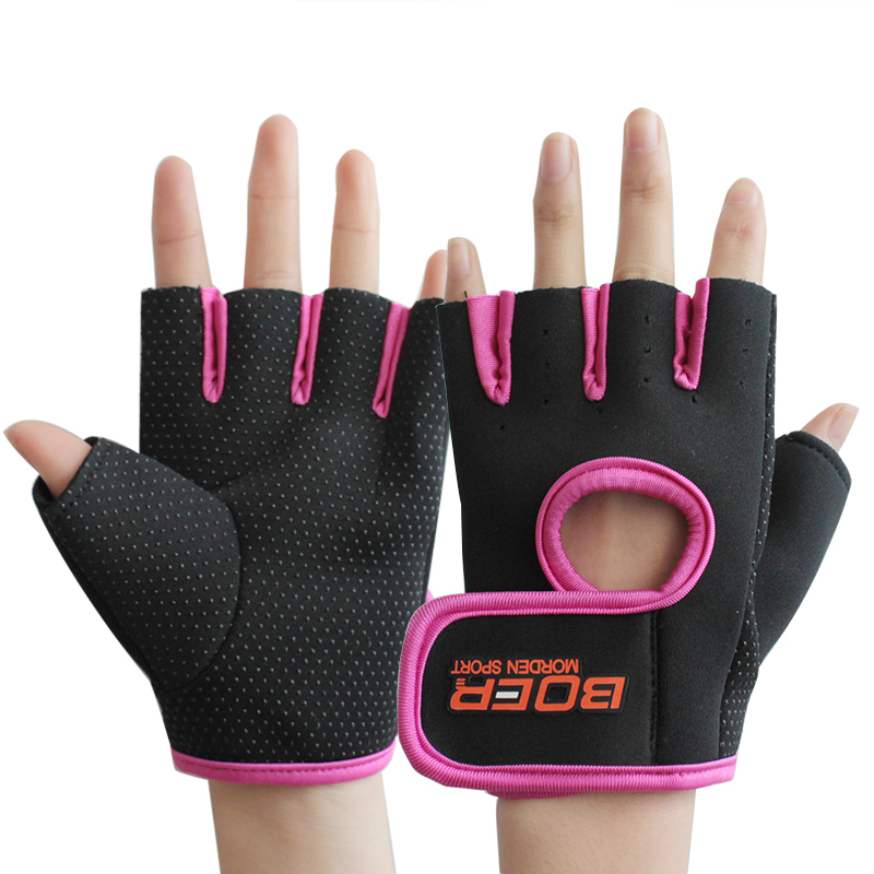 Neoprene Slip-Resistant Body Building Fitness Gloves for Men Women Sports Weight Lifting Gym Training Exercise Workout Crossfit