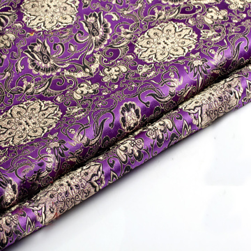 75x100cm Imported Japanese style purple Metallic Jacquard Brocade Fabric,3D jacquard yarn dyed fabric forWomen Coat Dress Skirt