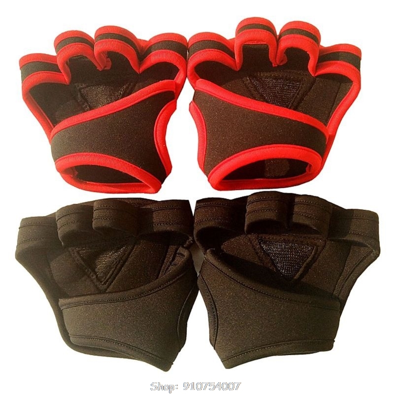 1pair Weightlifting Workout Crossfit Fitness Gloves Weight Training Gloves Grip N19 20 Dropship
