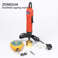 ZONESUN Manual Capping Machine Covers Screwing Machine Bottle Capper Round Bottle Plastic Bottle Capping Machines 10-30MM