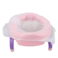 2 In 1 Portable Baby Travel Potty Seat Toilet Seat Kids Comfortable Assistant Multifunctional Environmentally Stool