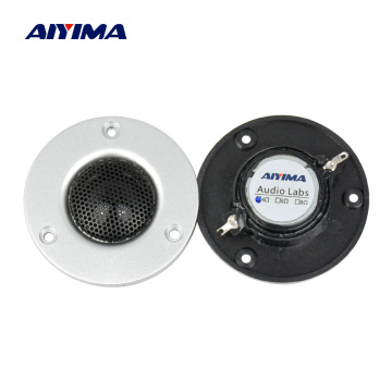 AIYIMA 2Pcs Tweeter Audio Speaker Driver Treble Horn HiFi Stereo Loudspeaker 3 Inch 4 Ohm 20W DIY Sound Speakers System