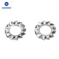 300Pcs/set M2.5 M3 M4 M5 M6 M8 Mix 304 Stainless Steel Washers External Toothed Gasket Serrated Lock Washer Kit A051
