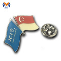 Country National Flag Custom Epoxy Pin Badge