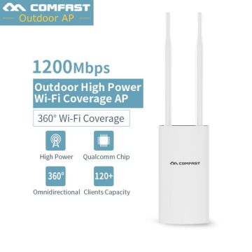 Comfast EW72 1200Mbps Outdoor WIFI Router 2.4G 300Mbps + 5Ghz Long Range Outdoor AP Router CPE AP Bridge Client Router