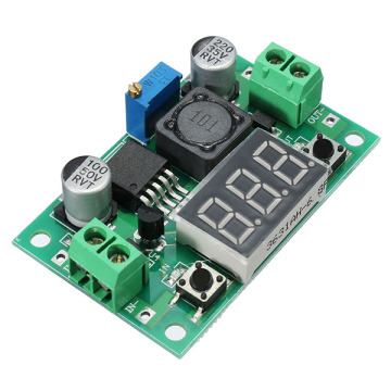 LM2596 DC-DC 1.3V - 37V 3A Adjustable Buck Step Down Power Module With Digital Display Function Buck Inverters Converter