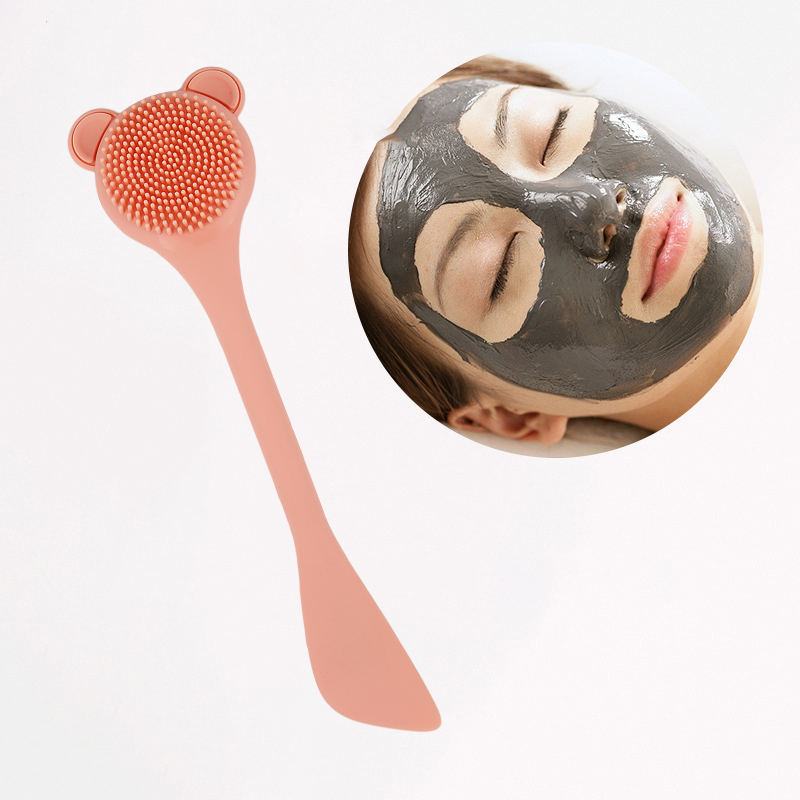 Facial Cleansing Brush Silicone Face Body Mask Exfoliating Brush Skin Care Usble