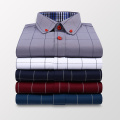 2021 New Autumn Men's Business Casual Plaid Shirt Fashion Classic Style Slim Long Sleeve Shirt Male Brand Clothes