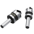 2pcs 5Flute Countersink Drill Bit HSS 82Degree Point Angle Chamfer Chamfering Cutter 1/4" Round Shank For Power Tool