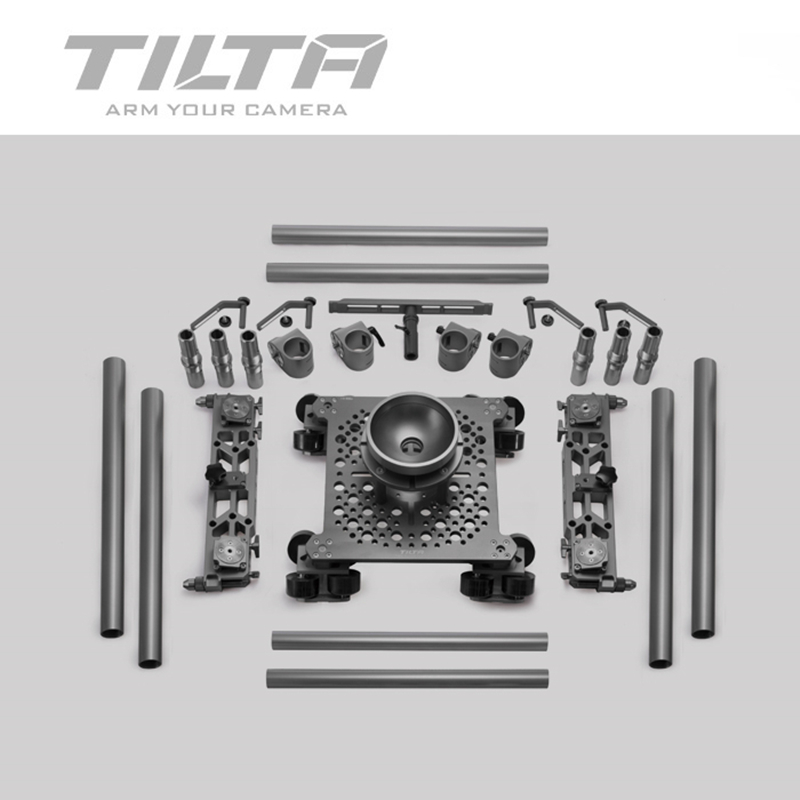 Tilta Professional Slider System Dolly Track Camera dolly for Movie camera film making w/ 100mm /150mm bowl TILTA MAX
