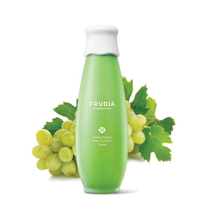 Facial Toner - Green Grape Pore Control Toner Frudia Moisturize Emulsion Essence Face Care Skin Care Korea Cosmetic