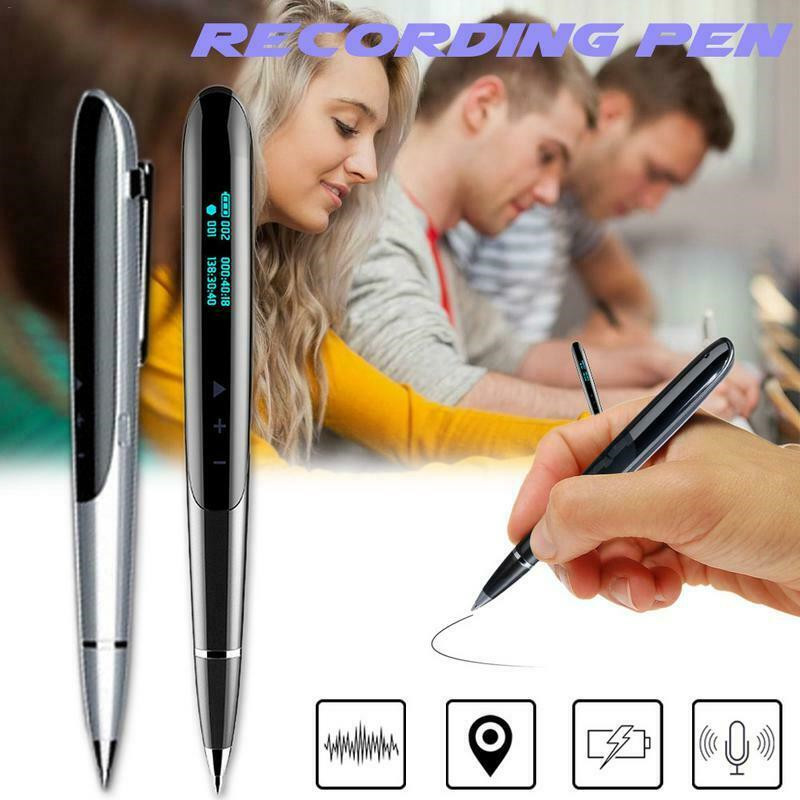 8GB LED Display Digital Recorder Pen Voice Control Recording Digital Audio Sound Voice Recorder Pen MP3 Player Audio Recorder