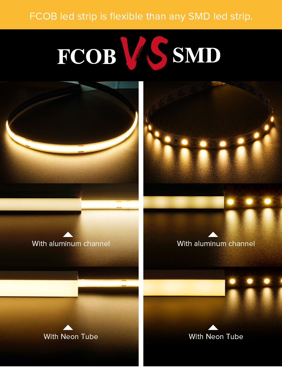 10mm Cob Led Strip Light