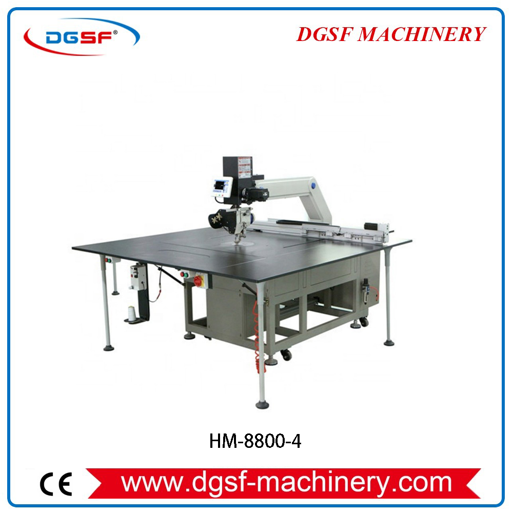  HM-8800-4 Industrial Computer Pattern Sewing Machine Head Roataion Upholstery Car Seat Cover Sewing Machine