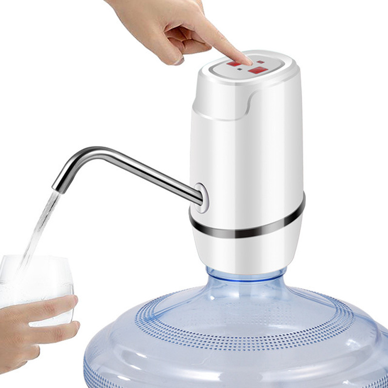 Automatic Portable Water Dispenser Tap for Bottled Water Pump Pure Bucket Drinking Bottle Switch Absorber Quantitaty Water Pump