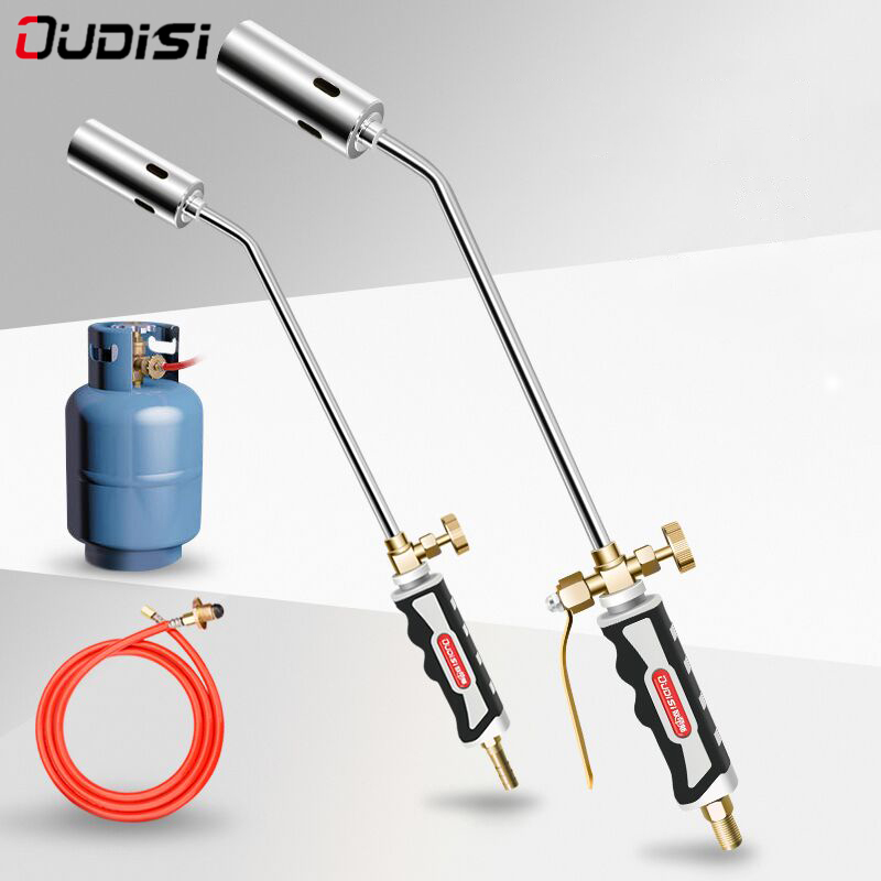Electronic Ignition Welding Gun Liquefied Propane Gas Torch Machine Equipment with 2M Hose for Soldering Weld Cooking Heating