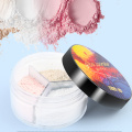Three-color Loose Powder Setting Powder Oil-control Contour Palette Long-lasting No-take-off Natural Waterproof Makeup Powder