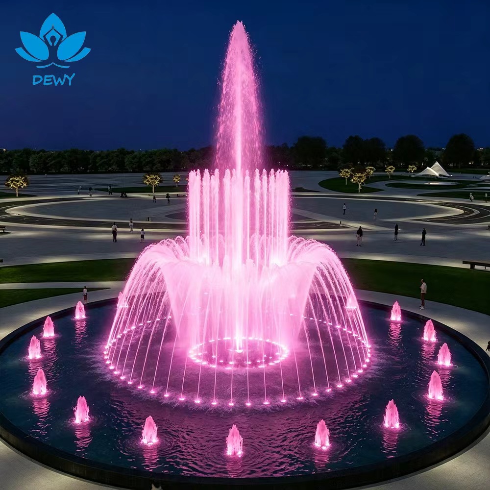 Dance music fountaine