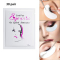 30 Pairs Hydrating Eye Tip Stickers Wraps Eye Care Pad New Paper Patches Under Eye Pads Lash Under Eye Gel Patches Make Up Tools