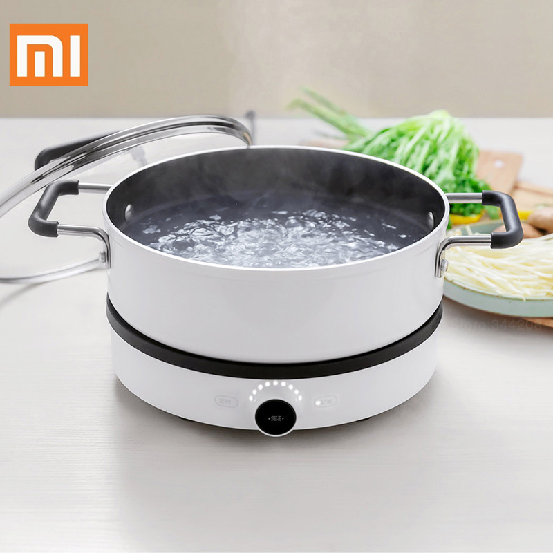 Original XIAOMI MIJIA induction cookers Mi home Smart Precise Control Temperature Electric Hob Cooktop Hot Pot Cooking Stove App