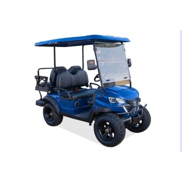 Four-Seat Gas-Powered Golf Cart for Leisure