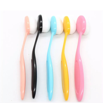 5pcs Colorful Oval Toothbrush Makeup Brush Set Craft Ink Single Brush Blending Brushes Cosmetics Brush Women Makeup Tools